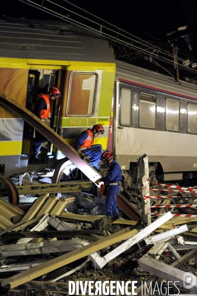 La nuit de la catastrophe ferroviaire. Le travail des sauveteurs