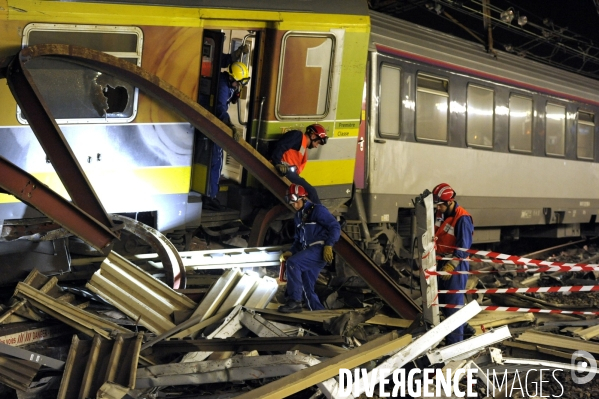 La nuit de la catastrophe ferroviaire. Le travail des sauveteurs