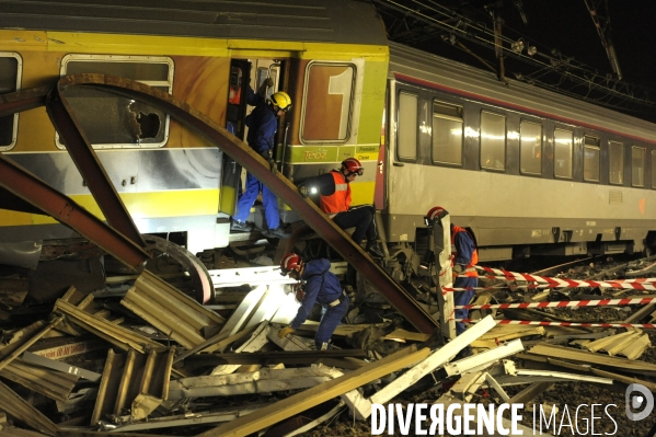 La nuit de la catastrophe ferroviaire. Le travail des sauveteurs