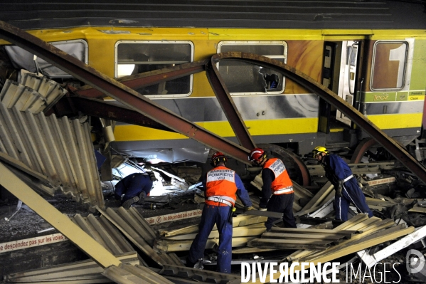 La nuit de la catastrophe ferroviaire. Le travail des sauveteurs