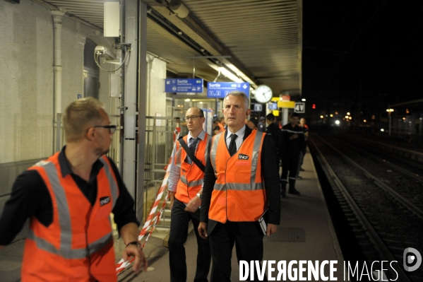 La nuit de la catastrophe ferroviaire. Le travail des sauveteurs