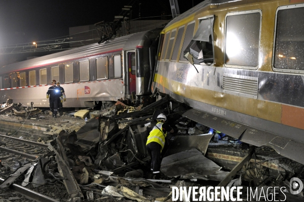 La nuit de la catastrophe ferroviaire. Le travail des sauveteurs