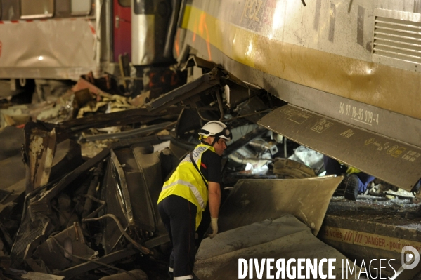 La nuit de la catastrophe ferroviaire. Le travail des sauveteurs