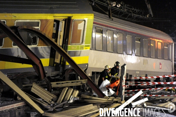 La nuit de la catastrophe ferroviaire. Le travail des sauveteurs