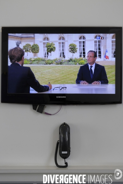 François HOLLANDE interview télévisée du 14  juillet