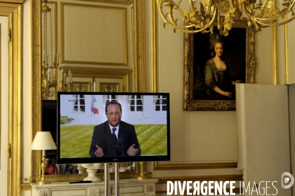 François HOLLANDE interview télévisée du 14  juillet