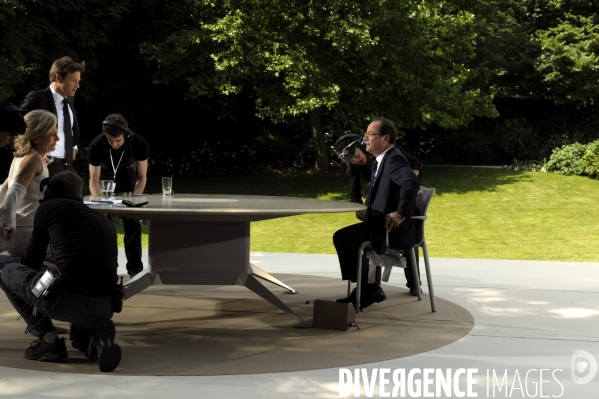 François HOLLANDE interview télévisée du 14  juillet