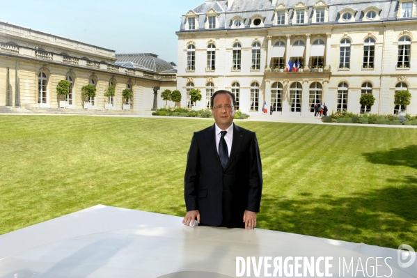 François HOLLANDE interview télévisée du 14  juillet