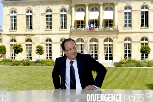 François HOLLANDE interview télévisée du 14  juillet