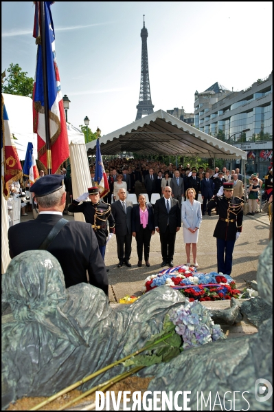 Ceremonie à la mémoire des victimes des crimes racistes et antisémites de l état français et d hommage aux justes  de fran e