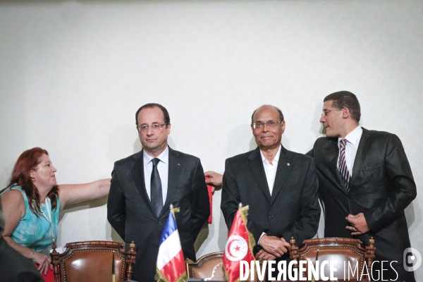 François Hollande: visite d Etat en Tunisie