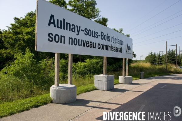 Illustration Juillet 2013.Aulnay réclame son nouveau commissariat