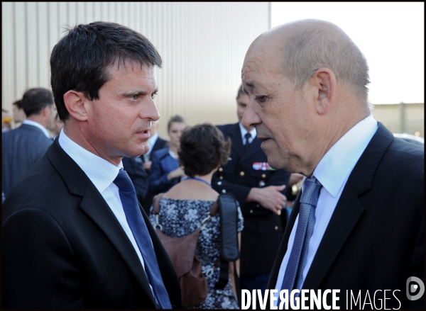 Manuel Valls et Jean Yves Le Drian