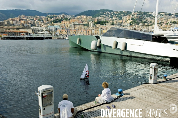 Gênes, une ville debout face à la mer