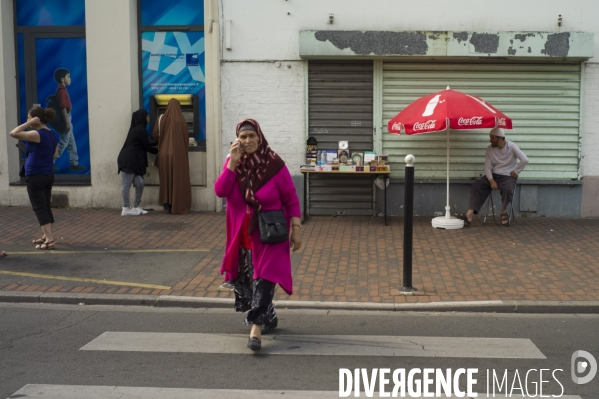 La communaute musulmane a roubaix, durant le ramadan.