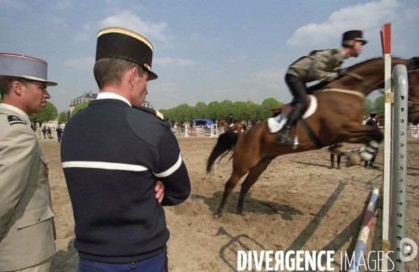 L équitation militaire