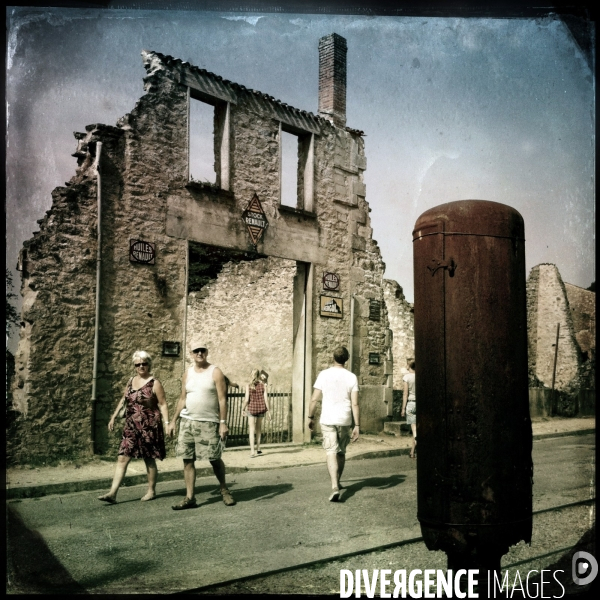 Depuis le 10 juin 1944, les ruines du village d Oradour sur Glane en Haute-Vienne ont été conservées en témoignage des atrocités commises par les nazis.