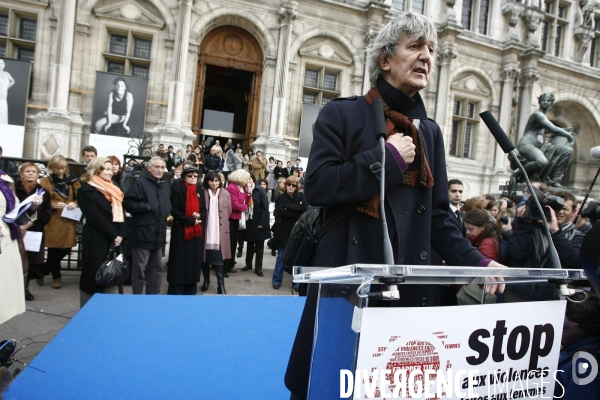 Rassemblement contre les violences faites au femmes