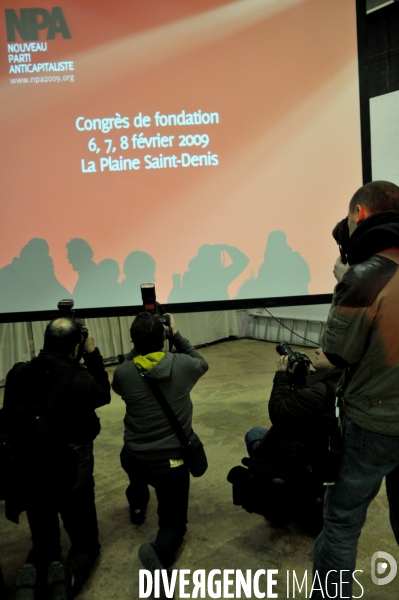 Congrès de fondation du NPA à La Plaine Saint-Denis