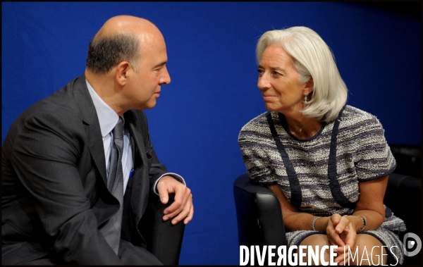 Pierre Moscovici et Christine Lagarde