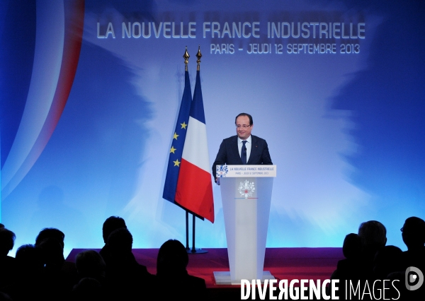 Présentation des priorités de politique industrielle de la france / La nouvelle france industrielle