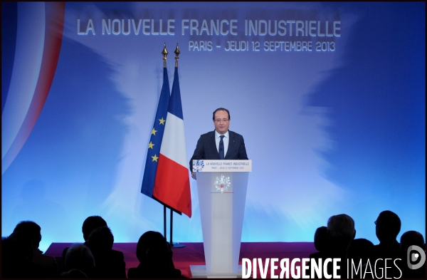 Présentation des priorités de politique industrielle de la france / La nouvelle france industrielle