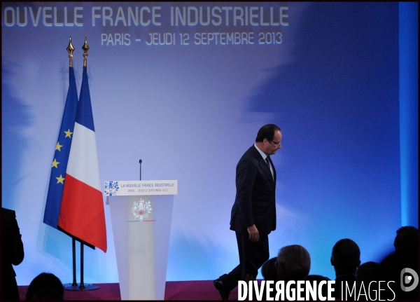 Présentation des priorités de politique industrielle de la france / La nouvelle france industrielle