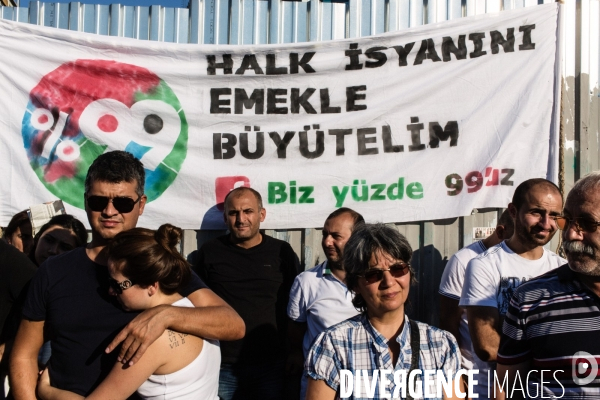 Concert in support to the protests, Istanbul