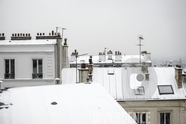 Neige à Paris