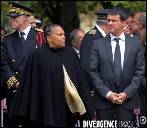 Manuel Valls avec Christiane Taubira