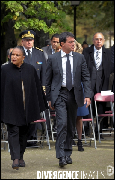 Manuel Valls avec Christiane Taubira