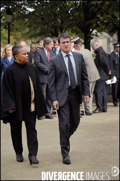 Manuel Valls avec Christiane Taubira