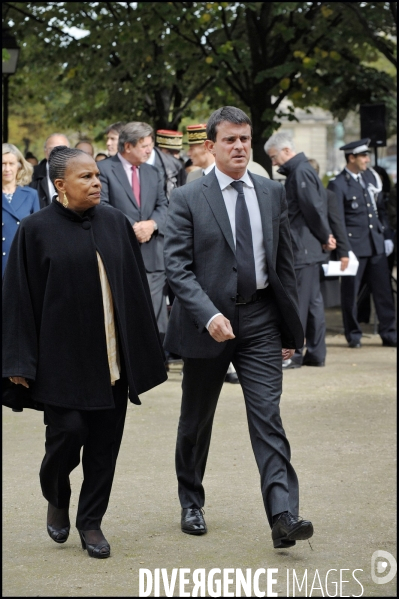 Manuel Valls avec Christiane Taubira