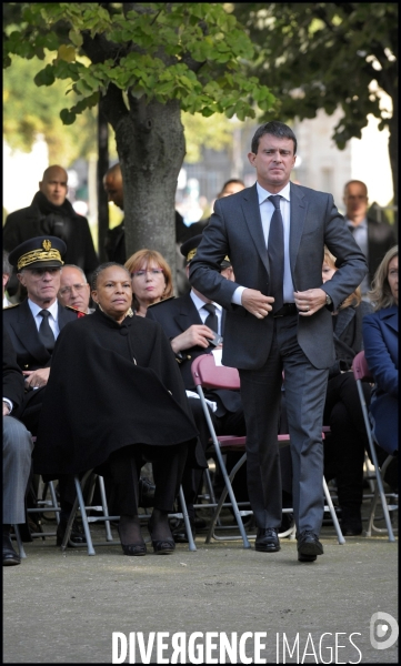 Manuel Valls avec Christiane Taubira