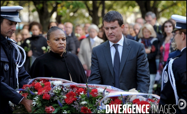 Manuel Valls avec Christiane Taubira