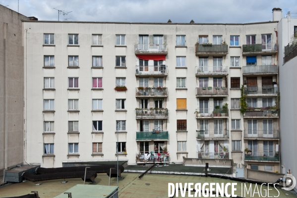 Neuilly. Une cité HLM à l abandon.