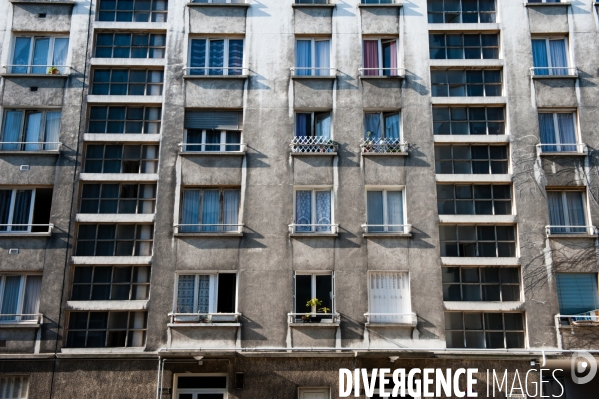 Neuilly. Une cité HLM à l abandon.