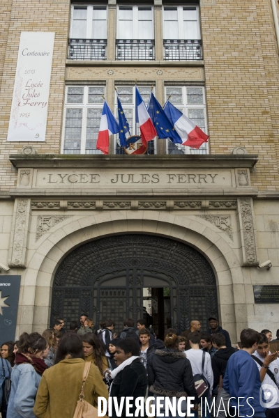 Illustration Septembre 2013.Centieme anniversaire du lycee Jules Ferry dans le neuvieme arrondissement