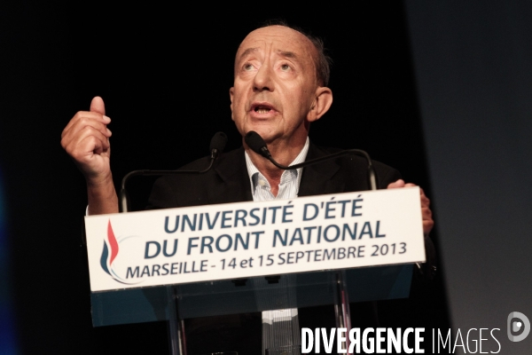 MARINE LE PEN : l Université FN de Marseille