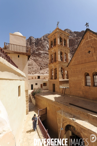 EGYPTE : Monastère Sainte-Catherine du Sinai.