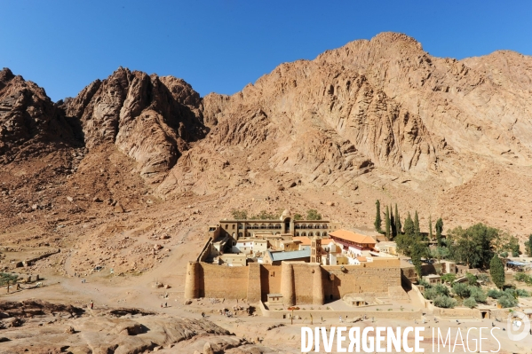 EGYPTE : Monastère Sainte-Catherine du Sinai.