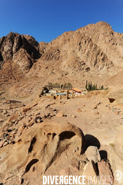 EGYPTE : Monastère Sainte-Catherine du Sinai.