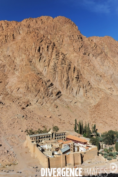 EGYPTE : Monastère Sainte-Catherine du Sinai.