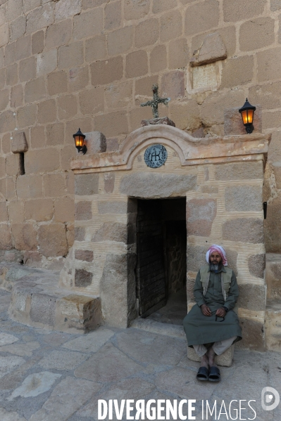 EGYPTE : Monastère Sainte-Catherine du Sinai.