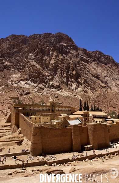 EGYPTE : Monastère Sainte-Catherine du Sinai.