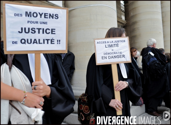 Manifestation des avocats