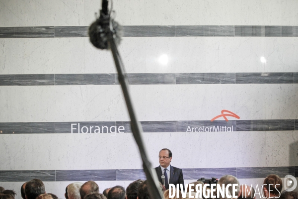 François Hollande à Florange