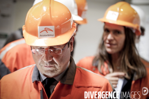 François Hollande à Florange