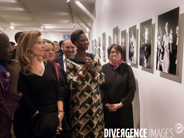 Valérie Trierweiler - Vernissage de l exposition Bamako Photo in Paris.