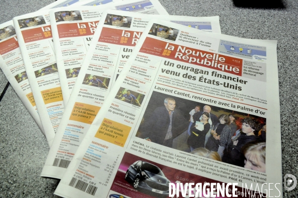 La Nouvelle République passe au tabloïd